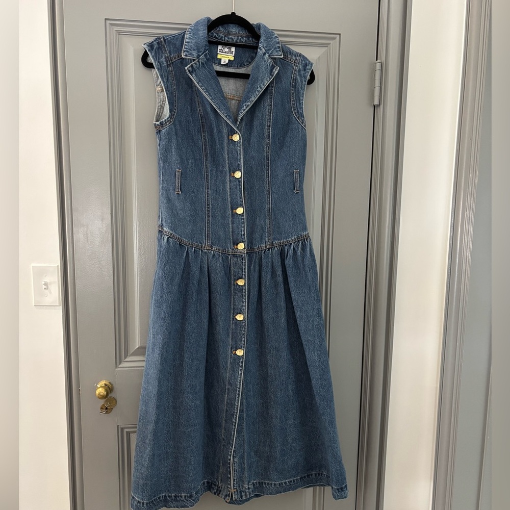 Future Collective Jenee Naylor Denim Dress